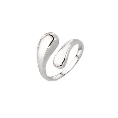 Gentle Embrace Ring Silver