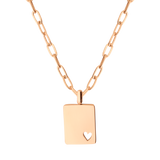 Little Lover Necklace Rose Gold