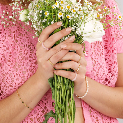 Rose Pearl Ring