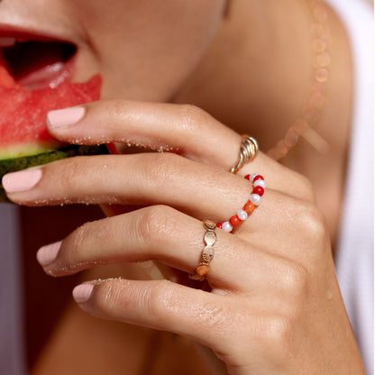 Beach Treasure Ring Rose Gold