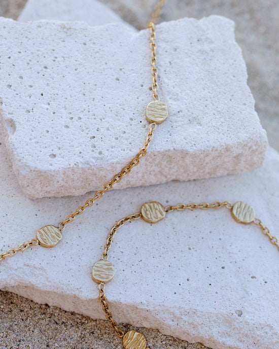 Boho Coin Bracelet Silver
