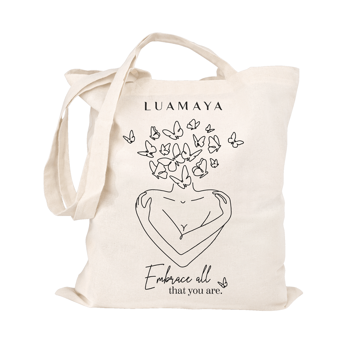 Jute bag Embrace all that you are