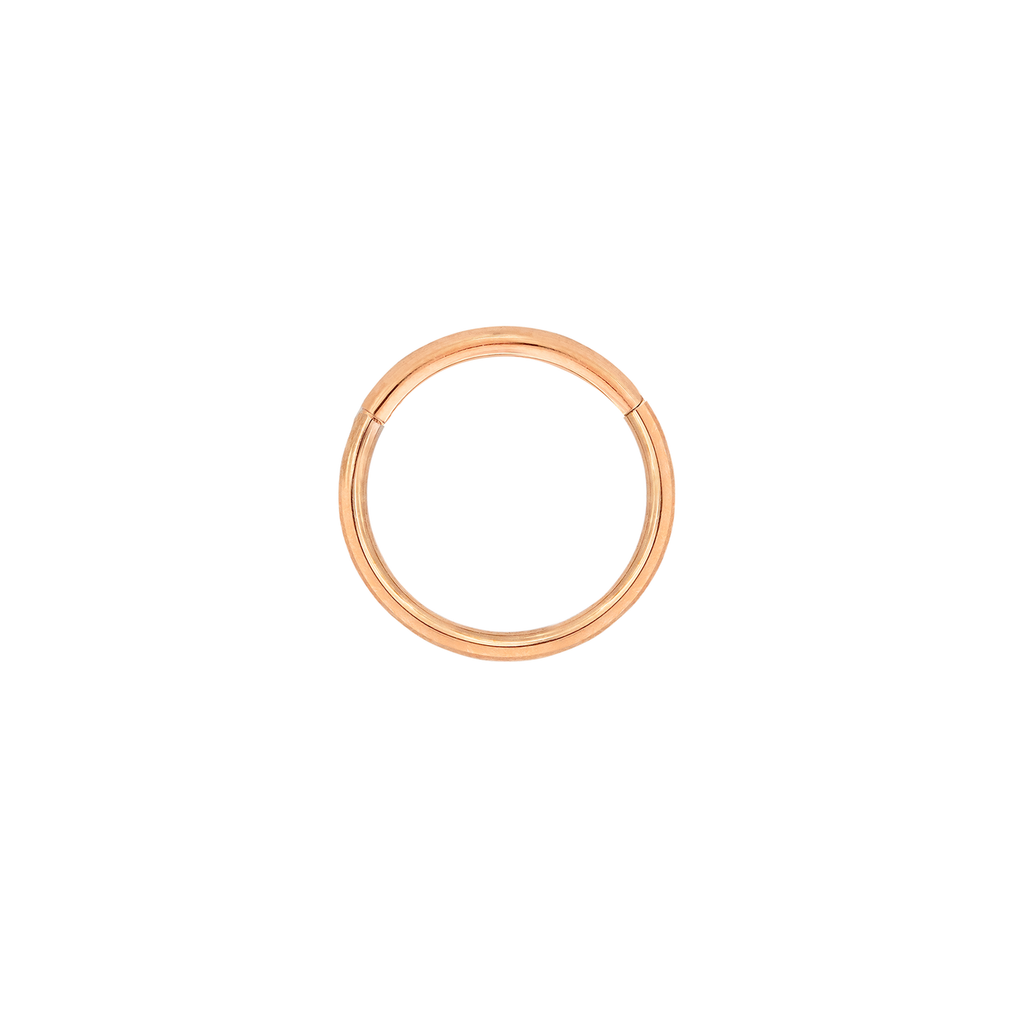 Basic Click Piercing Ring Rose Gold