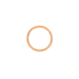 Basic Click Piercing Ring Rose Gold