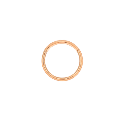 Basic Click Piercing Ring Rose Gold