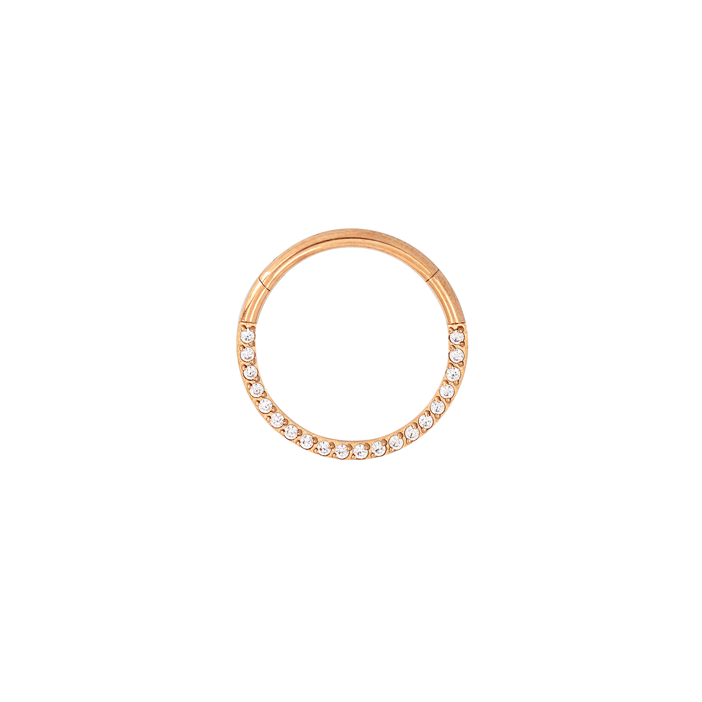 Radiant Click Piercing Rose Gold