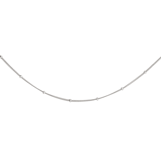 Beads Choker Silver