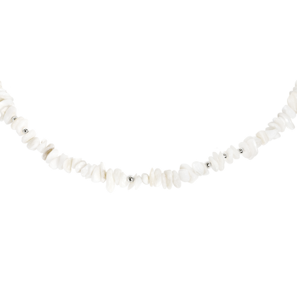 By the Beach Choker Silver