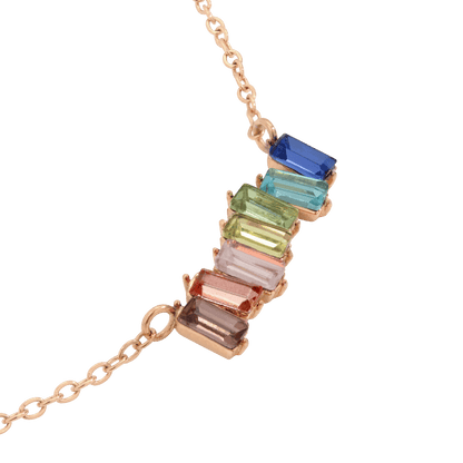 Candy Lane Necklace Rose Gold