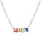 Candy Lane Necklace Silver
