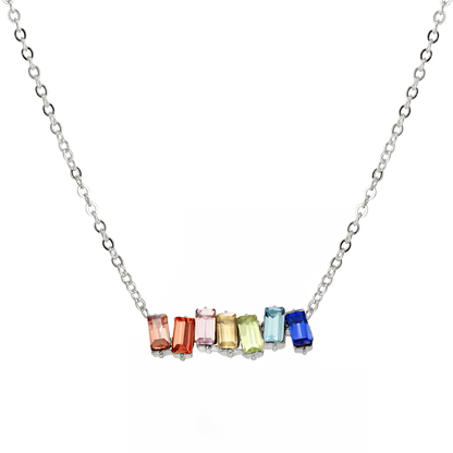 Candy Lane Necklace Silver