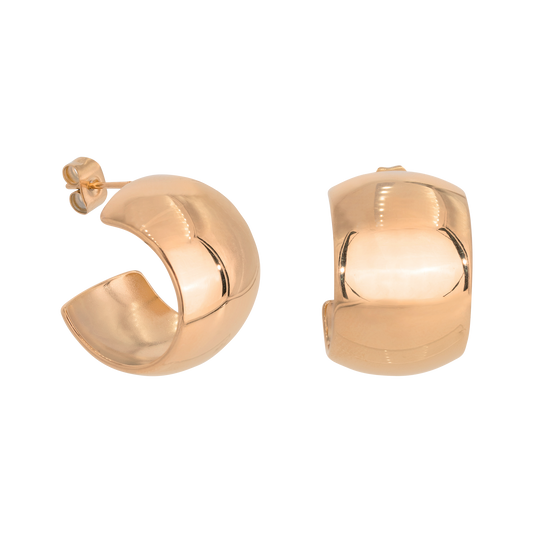 Classic Couture Hoops Rose Gold
