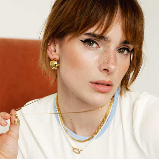 Classic Couture Hoops Gold