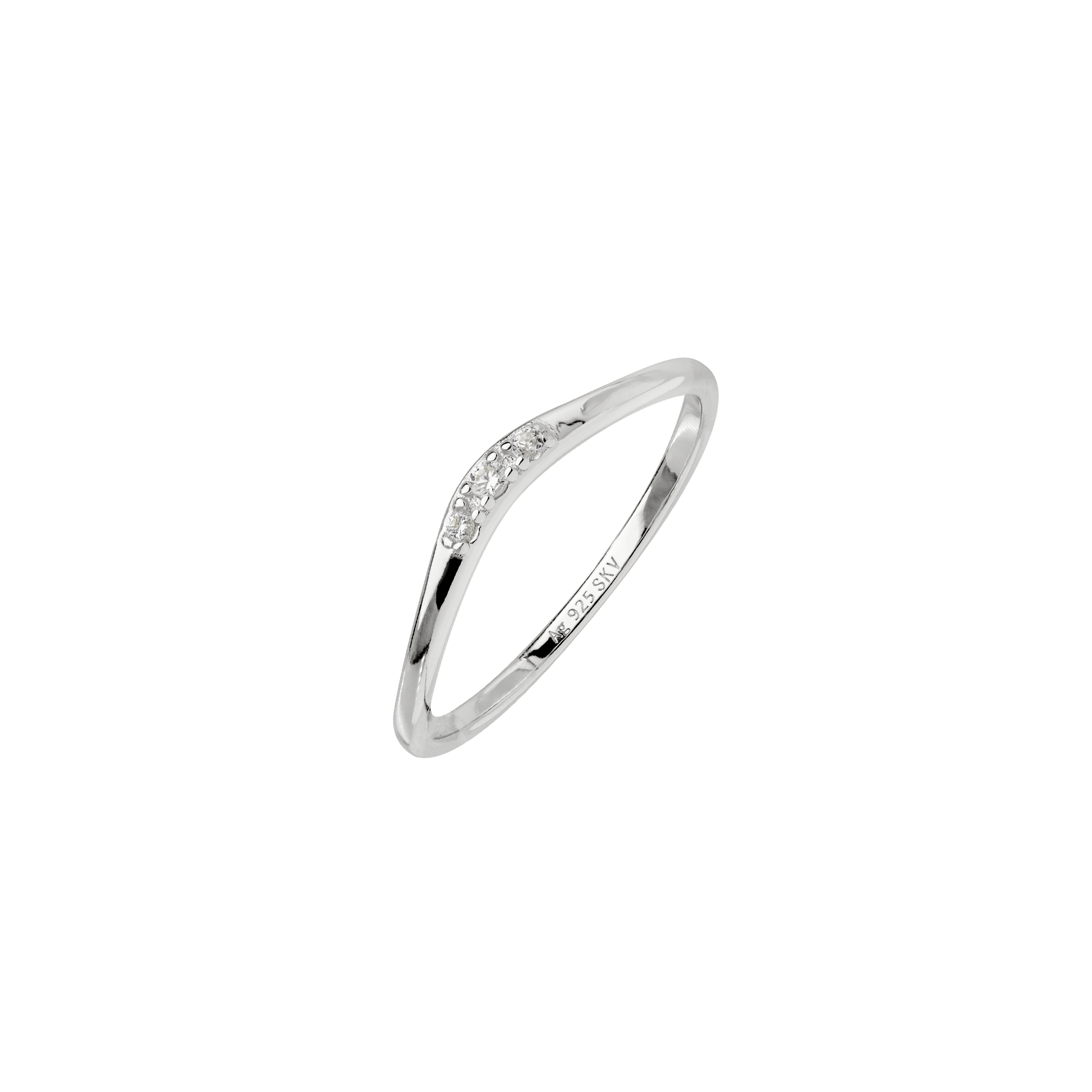 Lines of deals sparkle ring