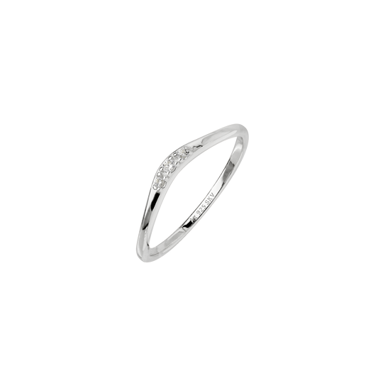 Delicate Sparke Ring Silver