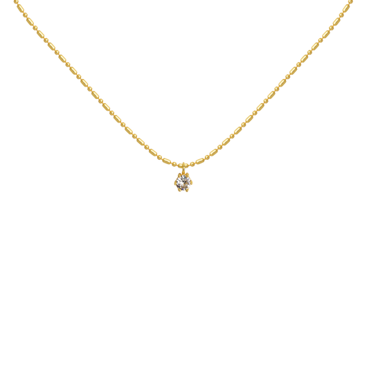 Delicate Sparkle Necklace Gold