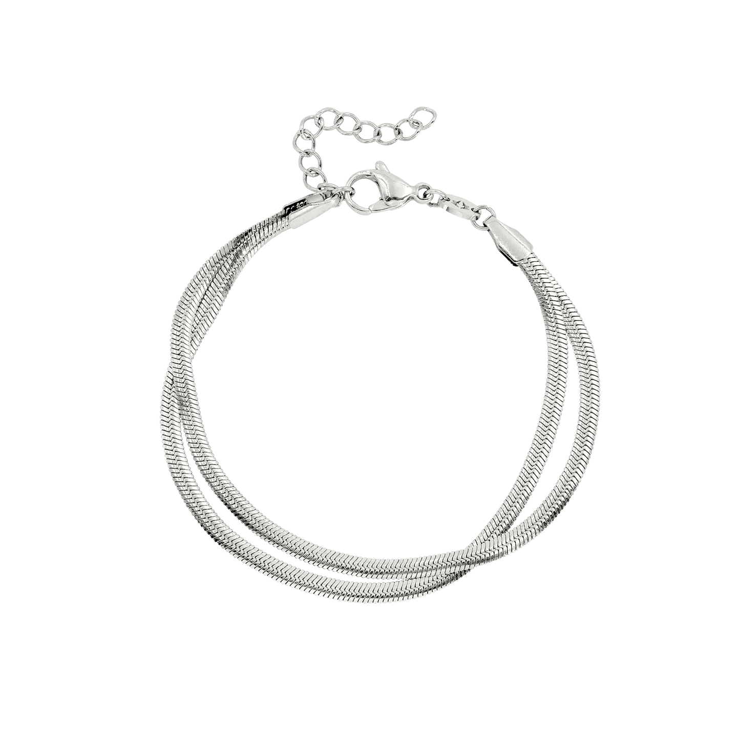 Duality Chain Bracelet Silver