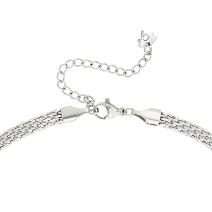 Eternal Links Necklace Silver