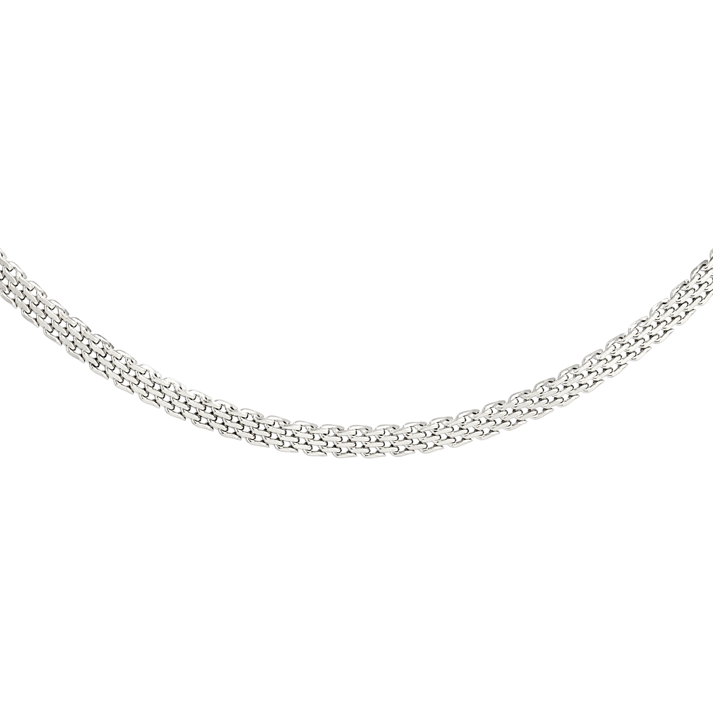 Eternal Links Necklace Silver