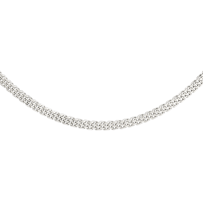 Eternal Links Necklace Silver