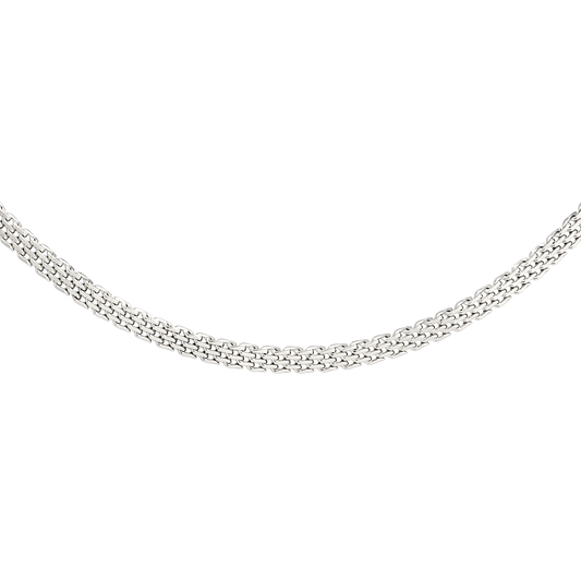 Eternal Links Necklace Silver