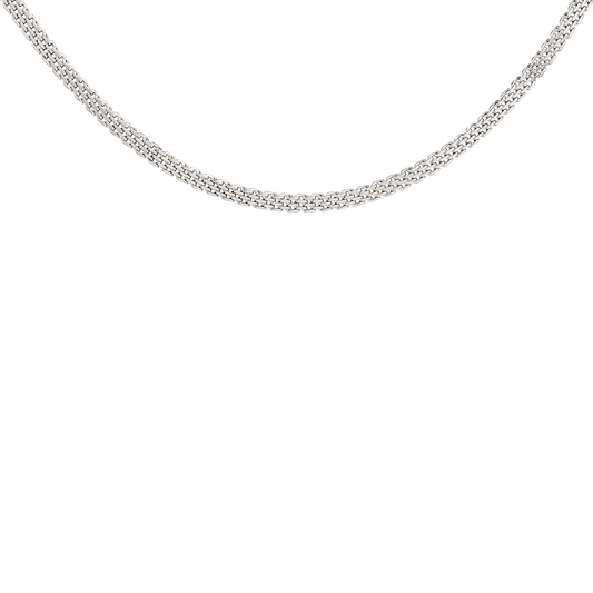 Eternal Links Necklace Silver