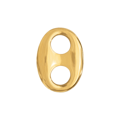 Chunky Gem Find Hoop Set Medium Gold