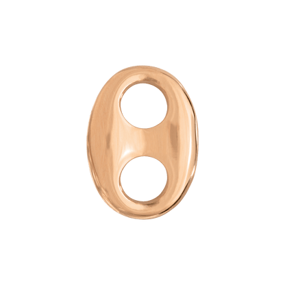 Chunky Gem Find Hoop Set Medium Rose Gold