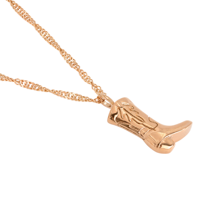 Howdy Necklace Rose Gold