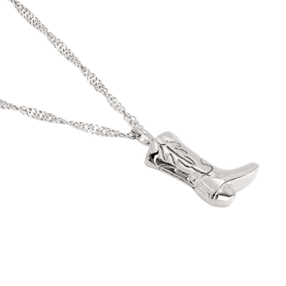 Howdy Necklace Silver