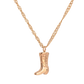 Howdy Necklace Rose Gold