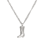 Howdy Necklace Silver
