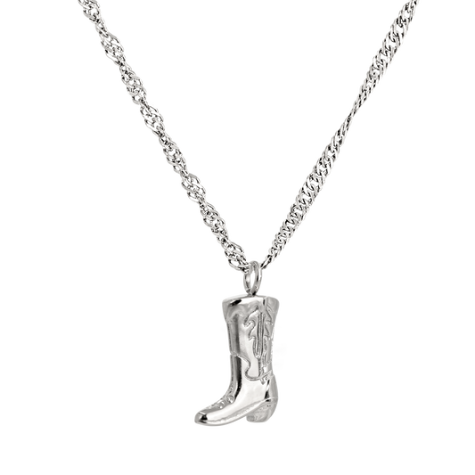 Howdy Necklace Silver