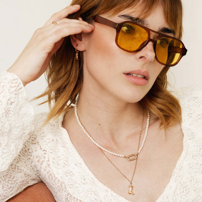 Howdy Necklace Rose Gold