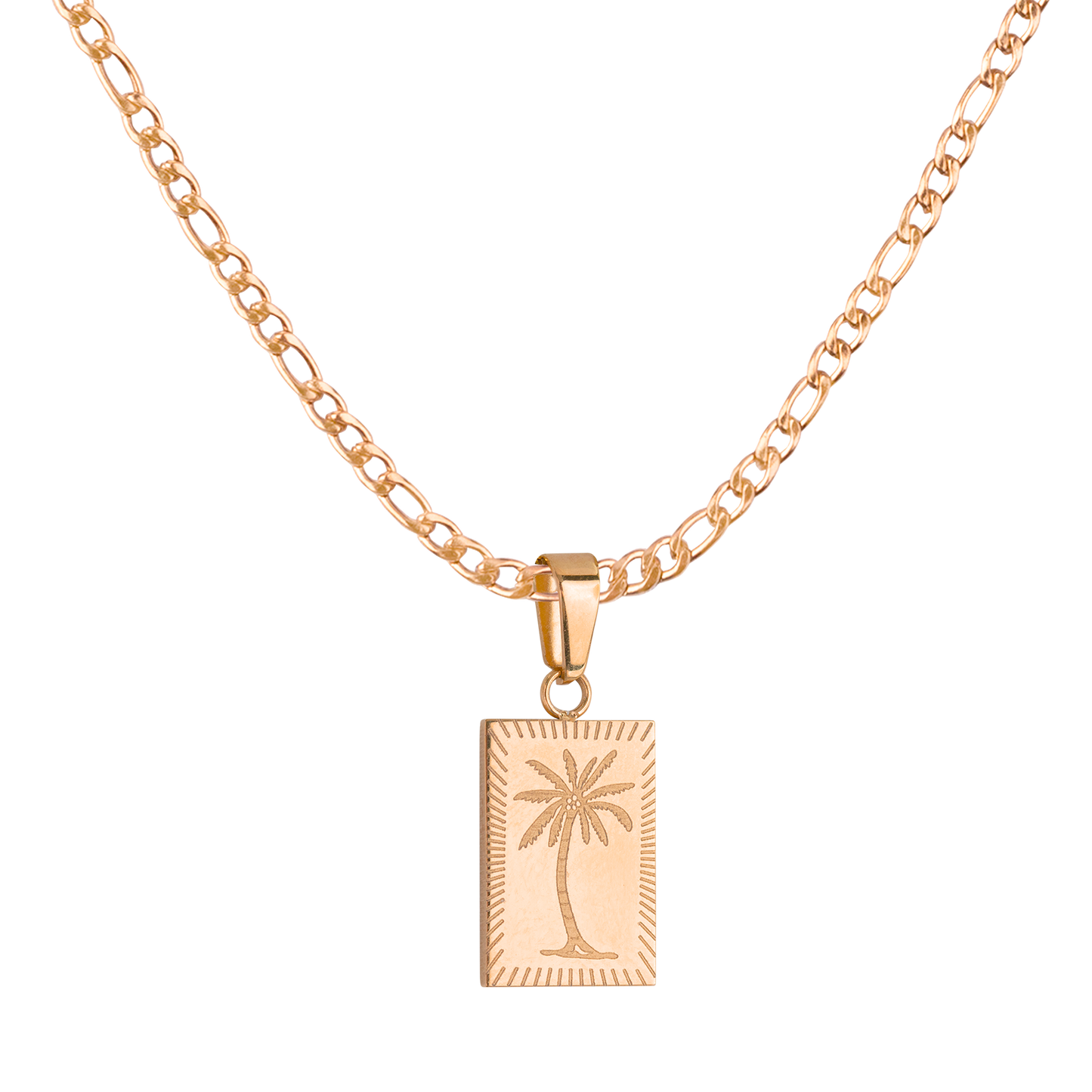 Just Vibes Necklace Rose Gold