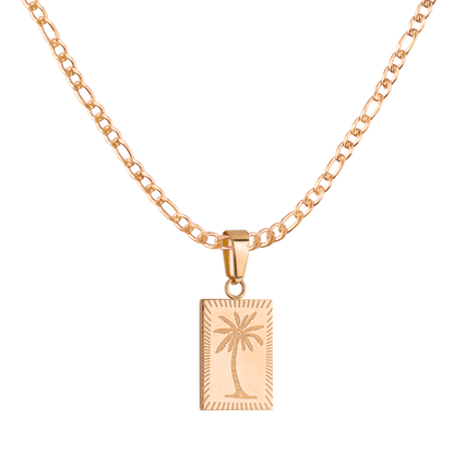 Just Vibes Necklace Rose Gold