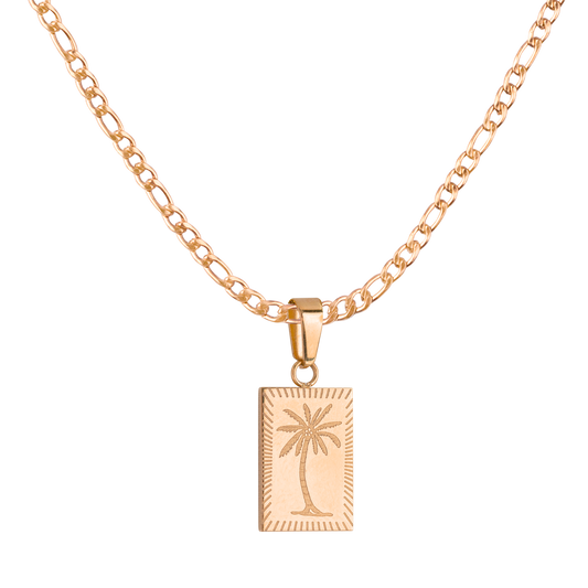 Just Vibes Necklace Rose Gold