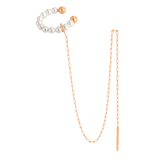 Krissis Special Pearl Ear Cuff Rose Gold