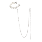 Krissis Special Pearl Ear Cuff Silver