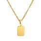 Letter Necklace O Gold