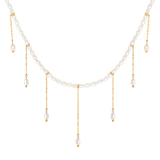 Lolas Love Pearl Power Necklace Gold