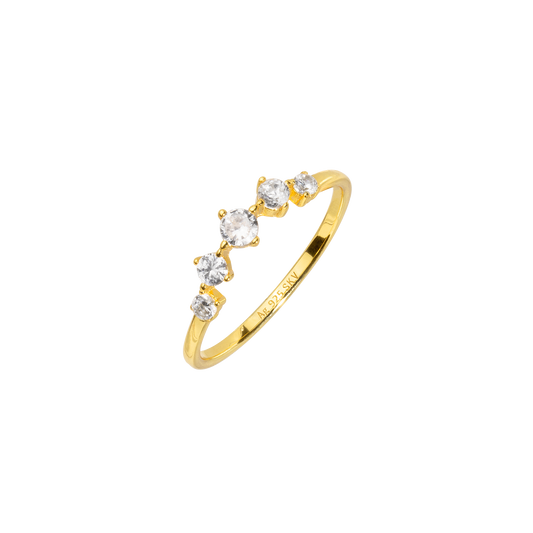 Milkyway Sparkle Ring Gold