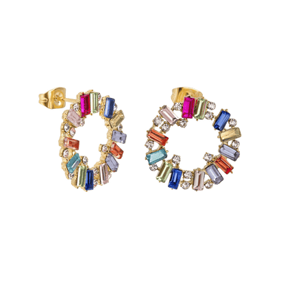 Rainbow Loop Studs Gold