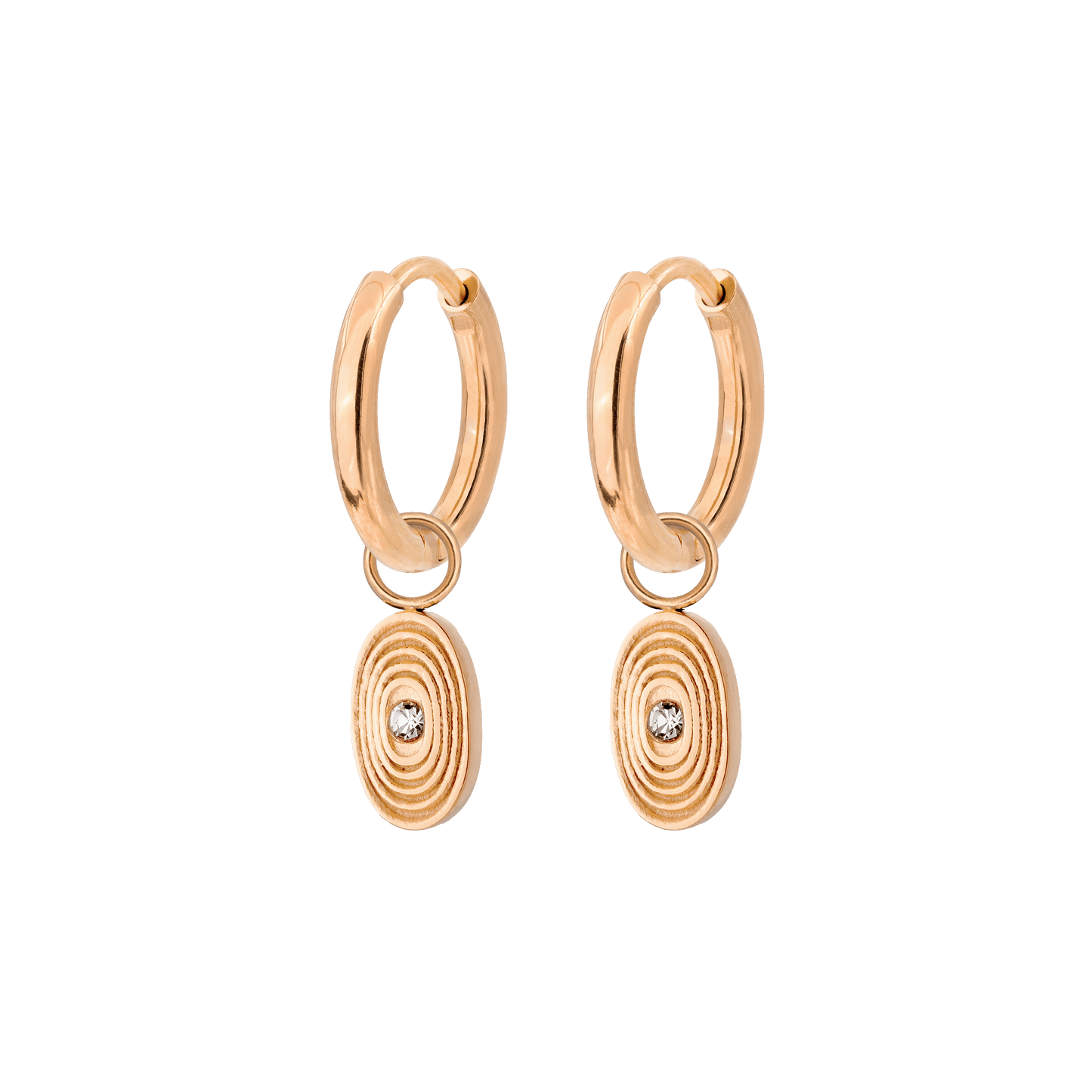 Nostalgia Hoop Set Small Rose Gold