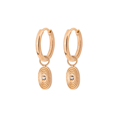 Nostalgia Hoop Set Small Rose Gold