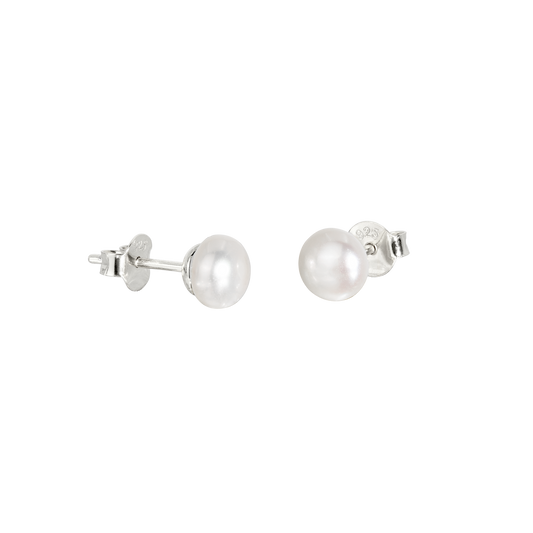 Pearly Studs Silver