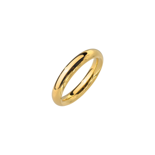 Retro Radiance Ring Gold