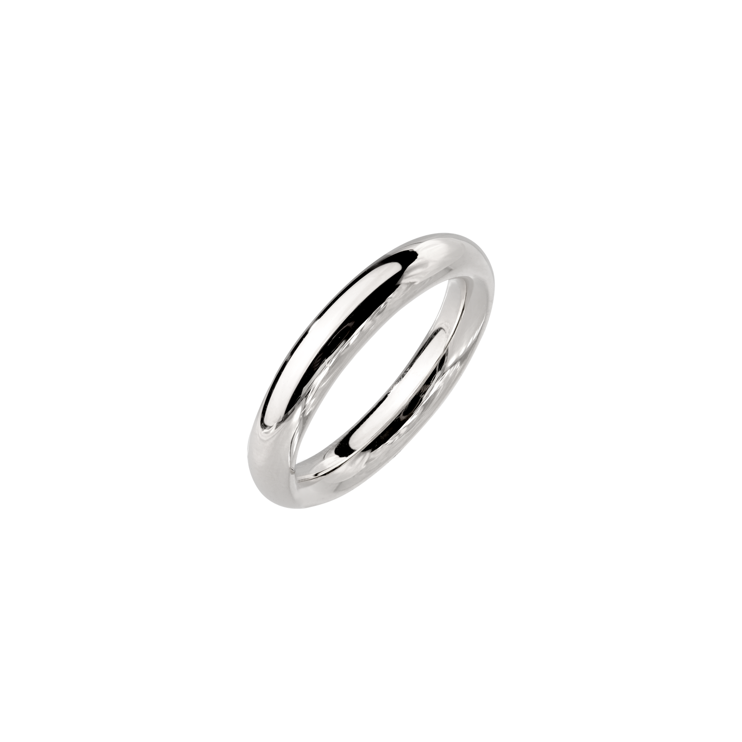 Retro Radiance Ring Silver