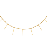 Sea Urchin Choker Gold