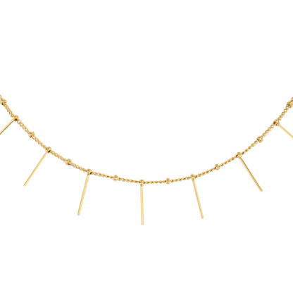 Sea Urchin Choker Gold